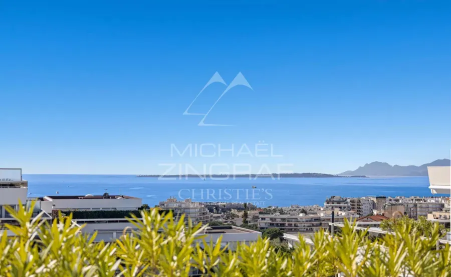 JUAN-LES-PINS – Rostagne: Penthouse-Villa mit Panoramablick aufs Meer - 8