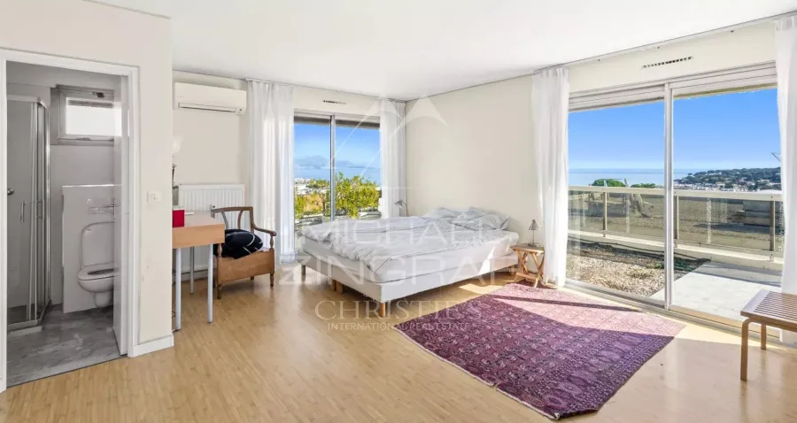 JUAN-LES-PINS – Rostagne: Penthouse-Villa mit Panoramablick aufs Meer - 6