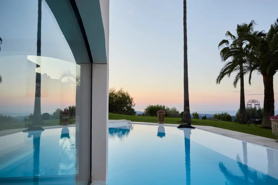 Tourrettes-sur-Loup - Villa provençale avec vue mer panoramique - 8 chambres - 3