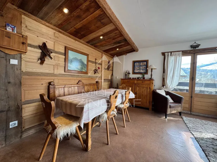 Megève Jaillet "tout à pied" - Appartement 2 chambres -  Calme vue - "Coup de coeur" - 2