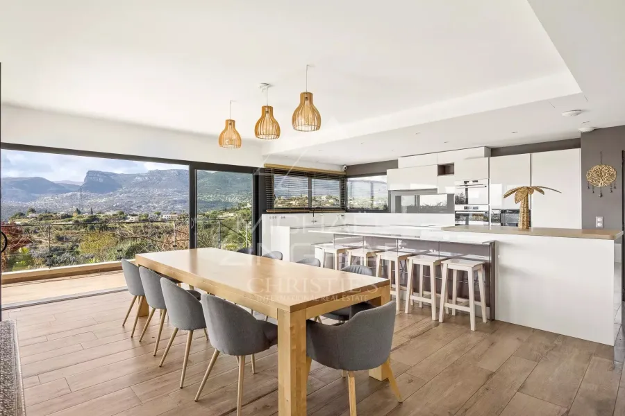 Nice - Crémat -  Villa contemporaine avec vue panoramique - 8
