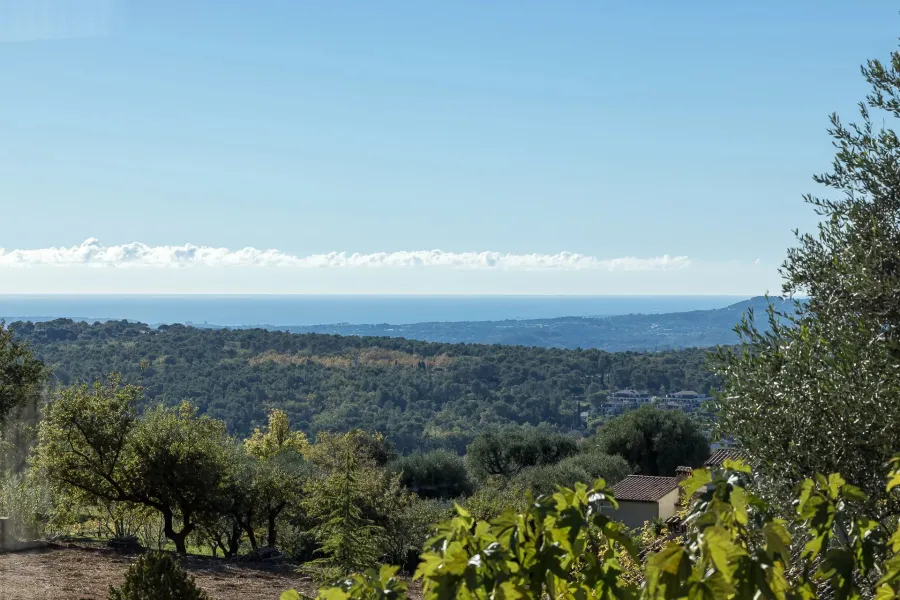 Vence - Charmante villa en pierre avec vue panoramique - 4 chambres - 5
