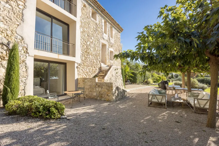 Vence - Charmante villa en pierre avec vue panoramique - 4 chambres - 6