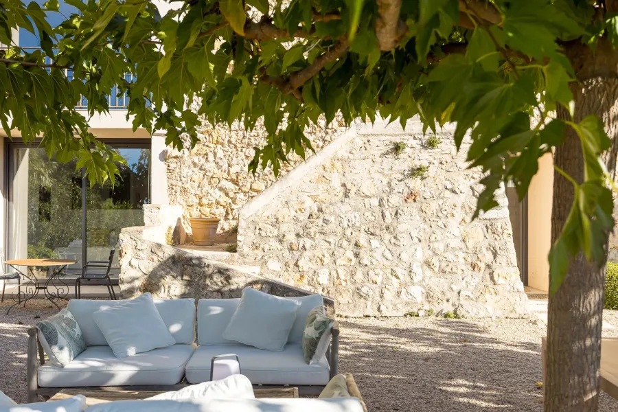 Vence - Charmante villa en pierre avec vue panoramique - 4 chambres - 7