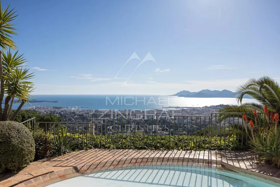 Cannes Californie - Domaine fermé - Vue mer panoramique - 4