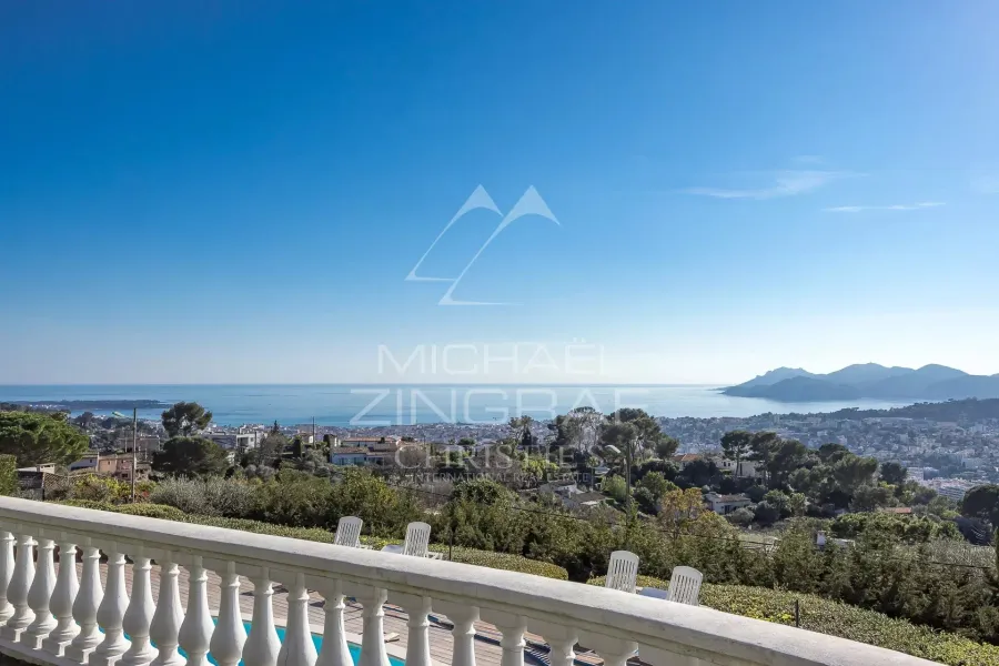 Le Cannet - Collines - Opportunité d’exception avec vue mer panoramique