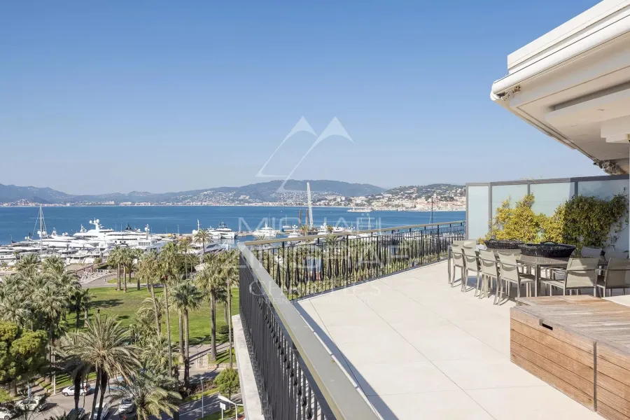 Cannes - Croisette - Penthouse Vue Mer Panoramique - 4