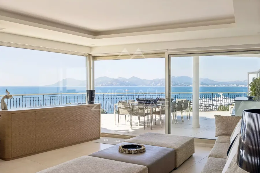 Cannes - Croisette - Penthouse Vue Mer Panoramique