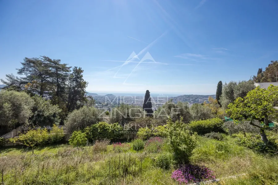 Nice - Haut Gairaut - Bastide de charme et terrain d’exception vue mer - 6
