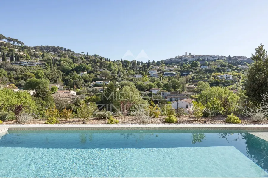 Villa entièrement rénovée avec vue panoramique sur Saint-Paul de Vence - 4