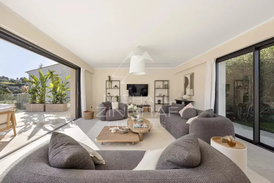 Villa entièrement rénovée avec vue panoramique sur Saint-Paul de Vence - 7