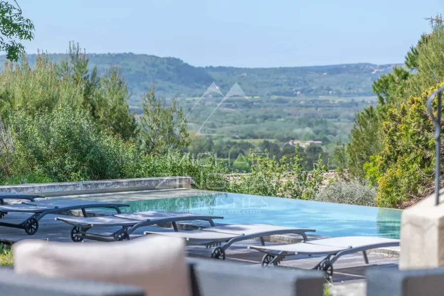 Roussillon - Superbe maison en pierre avec piscine et vues panoramiques exceptionnelles - 2