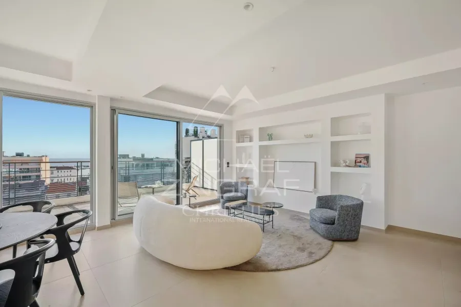 Cannes -  Proche Centre - Penthouse d'exception -Grandes terrasses - Vue mer panoramique - 5