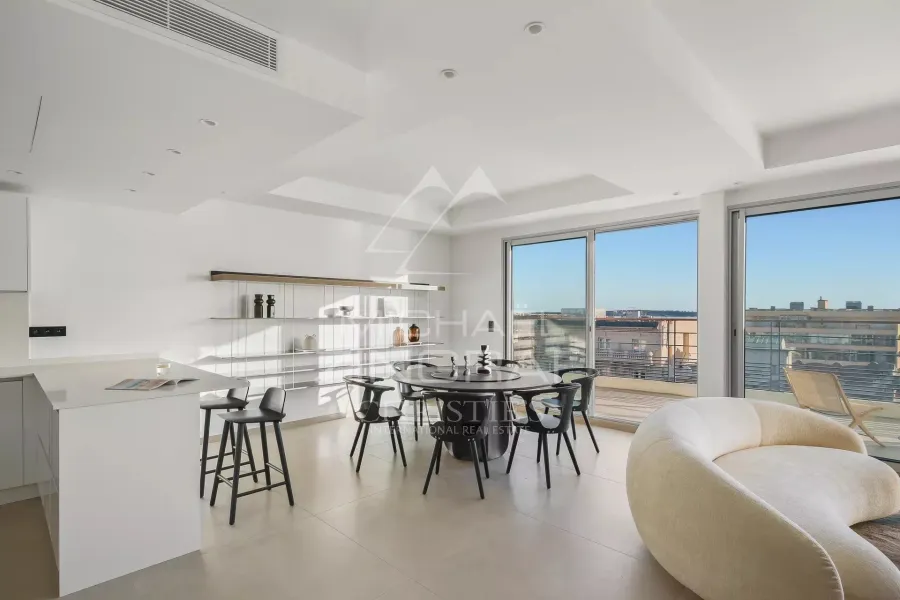 Cannes -  Proche Centre - Penthouse d'exception -Grandes terrasses - Vue mer panoramique - 6