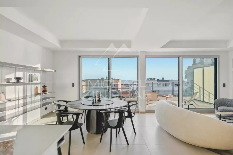 Cannes -  Proche Centre - Penthouse d'exception -Grandes terrasses - Vue mer panoramique - 8