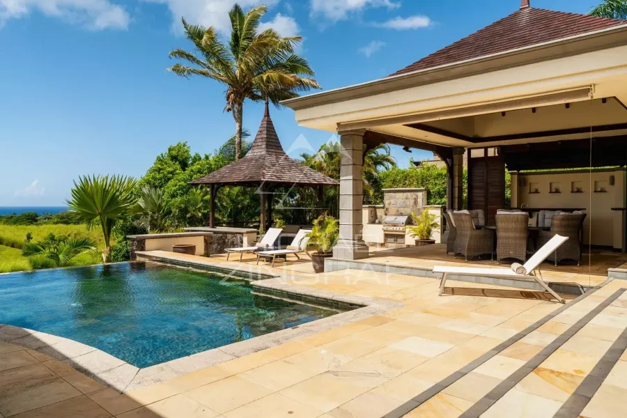 Ile Maurice - Villa vue mer sur Golf resort - Bel ombre - 5