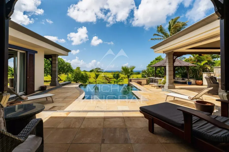Ile Maurice - Villa vue mer sur Golf resort - Bel ombre - 3