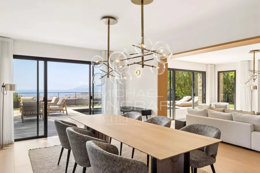 Cannes Californie – Villa contemporaine avec vue mer panoramique - 7
