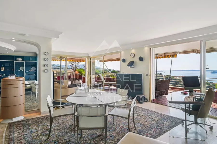 T3 A RENOVER - CANNES, CROIX DES GARDES – VUE MER PANORAMIQUE - 8