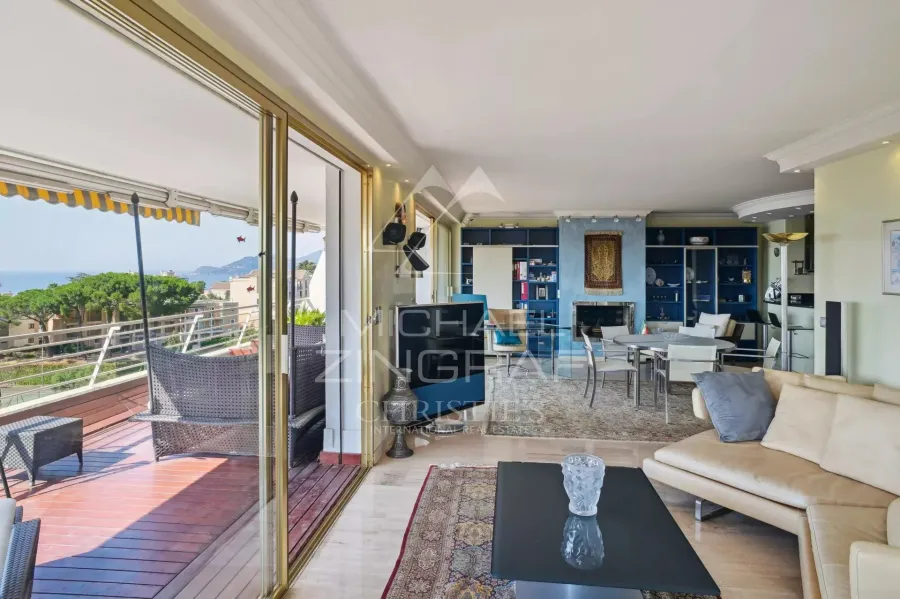 T3 A RENOVER - CANNES, CROIX DES GARDES – VUE MER PANORAMIQUE - 6