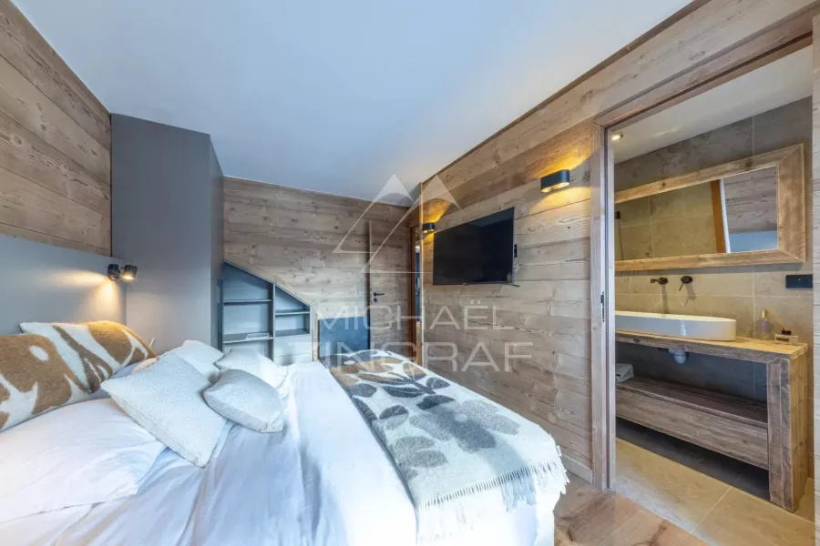 Appartement attique rénové Rochebrune - Quatre chambres - Vues panoramiques - 7