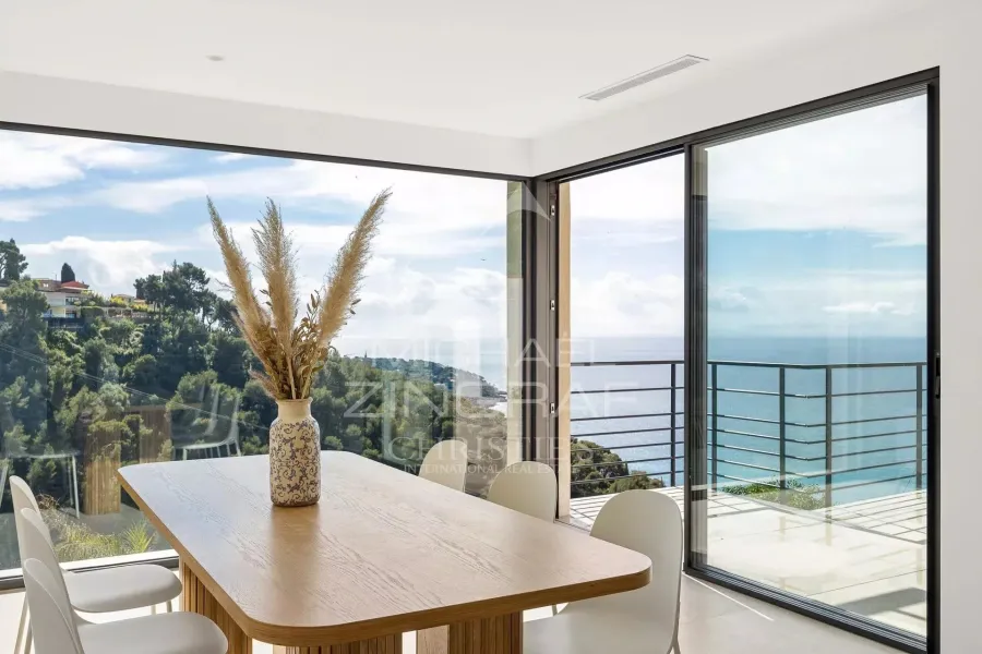 Villa contemporaine d’exception – Vue panoramique mer – Roquebrune-Cap-Martin - 5