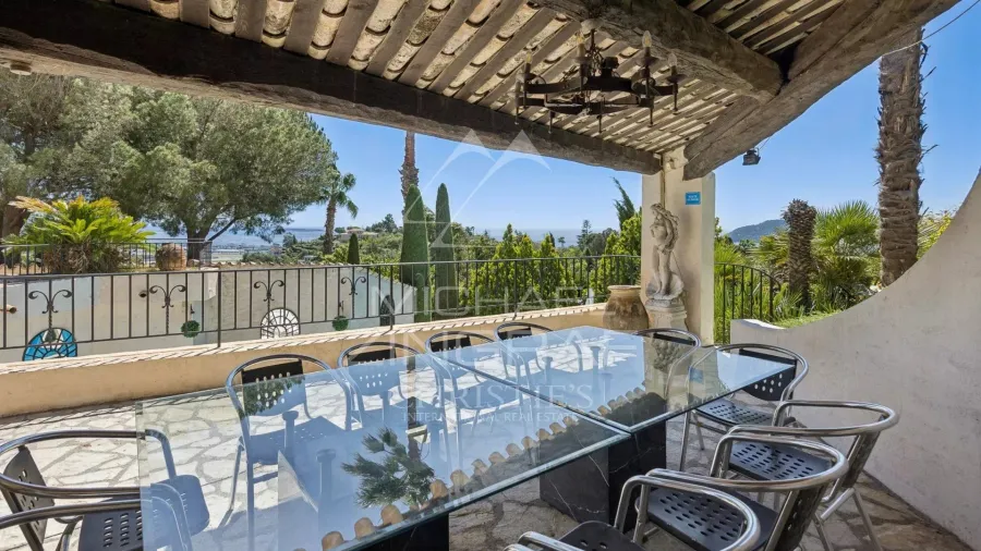Proche Cannes – Mandelieu la Napoule – Propriété vue mer - 7