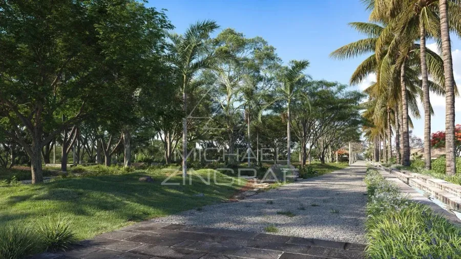 Villa 3 Chambres avec Jardin Privatif à Anahita Beau Champ - 9