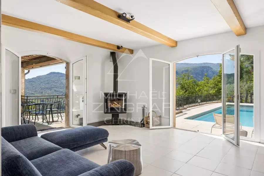Tourrettes-sur-Loup : Charmante bergerie avec vue panoramique - 5