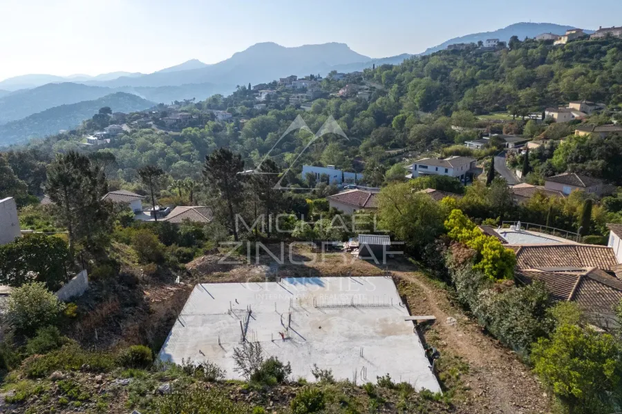 Terrain avec projet prêt à construire et vue imprenable - 8