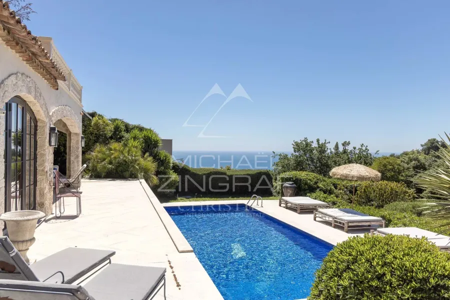 Super Cannes - Charmante villa de style provençal - vue mer - 3