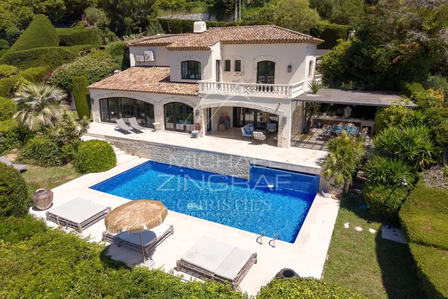 Super Cannes - Charmante villa de style provençal - vue mer