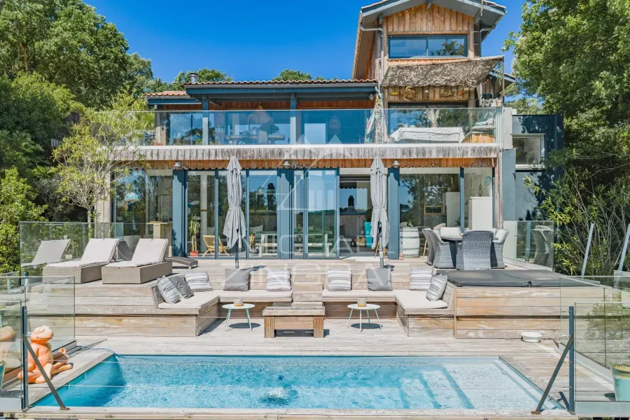 PYLA-SUR-MER – 8-ZIMMER-VILLA MIT PANORAMABLICK AUF DEN WALD