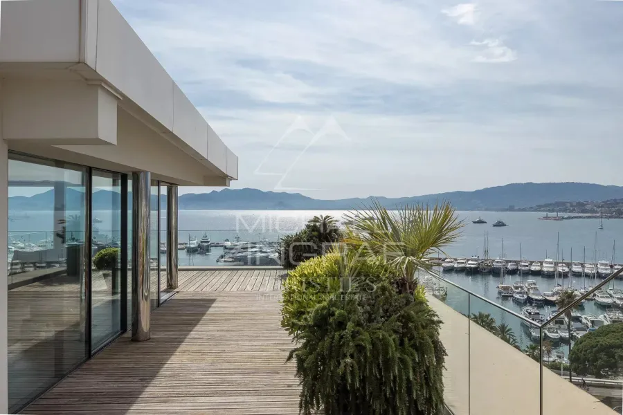Cannes Croisette – Palm Beach – Penthouse d’exception avec vue mer panoramique - 5