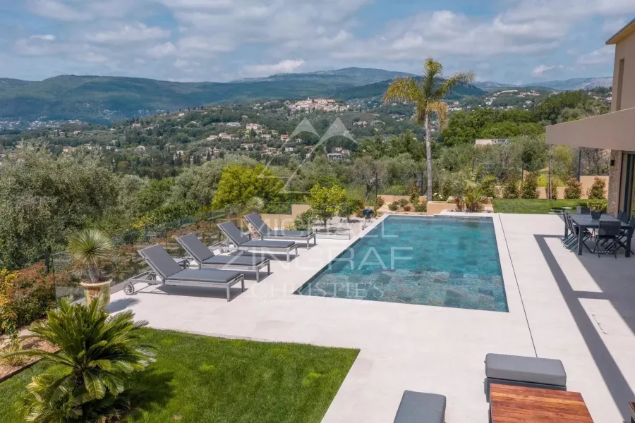Opio – Villa contemporaine d'exception au sein d'un domaine privé - 2