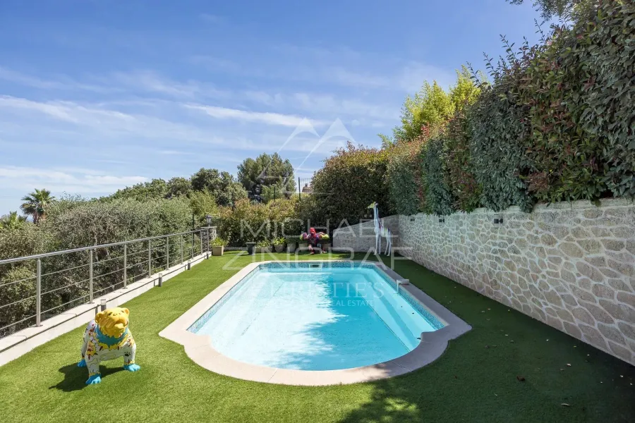 Cagnes-sur-Mer – Villa familiale avec piscine et aperçu mer - 3