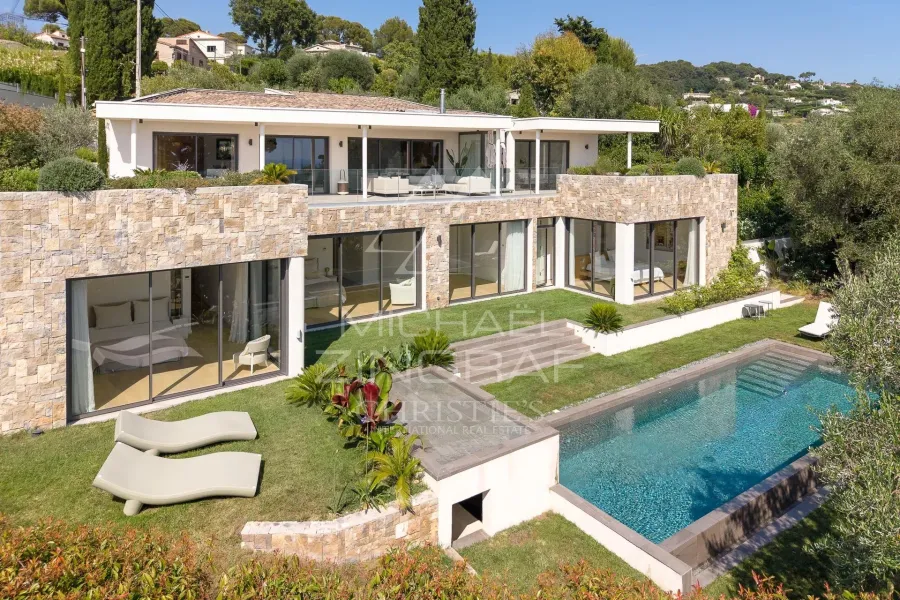 Hauteurs de Cannes - Le Cannet Colline - Vue mer et Estérel