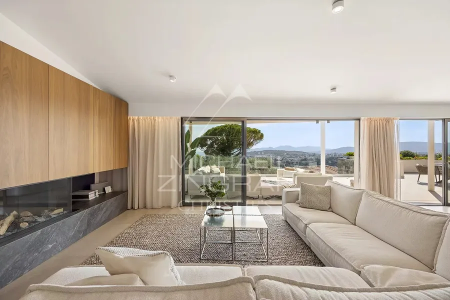 Hauteurs de Cannes - Le Cannet Colline - Vue mer et Estérel - 5
