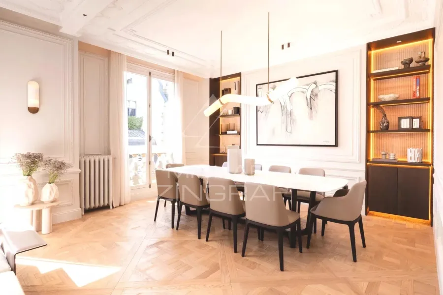 A vendre - Appartement 3 Suites - Paris 8eme - Triangle d'Or - Clim - Refait à neuf - 2