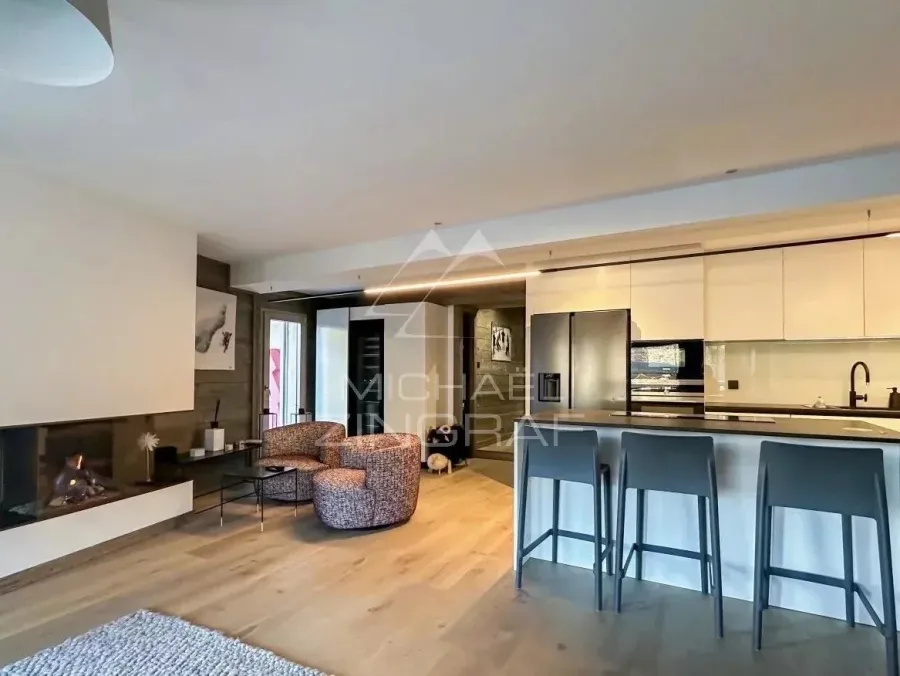 Appartement terrasse récent - 4 chambres - "Tout à pied" dans Megève - 4