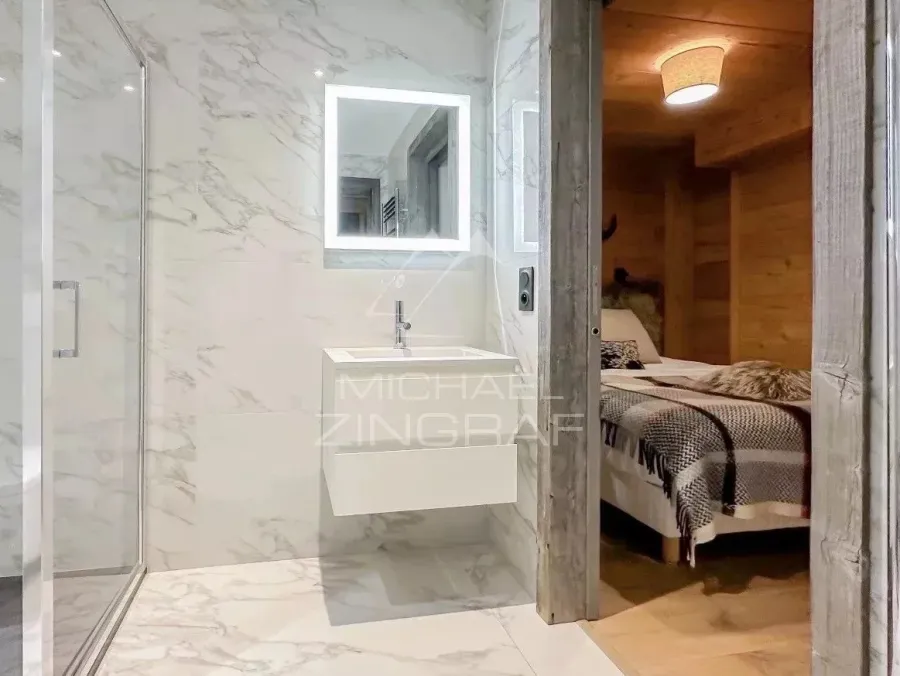 Appartement terrasse récent - 4 chambres - "Tout à pied" dans Megève - 9