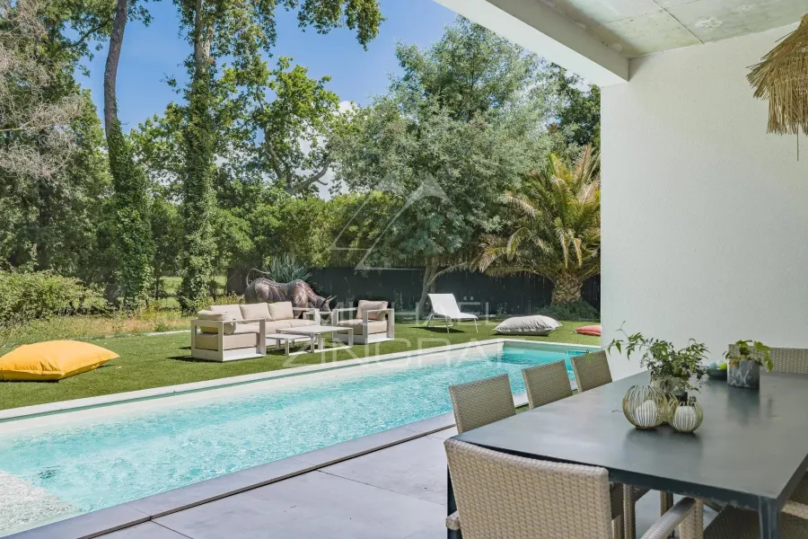 LISIÈRE DU GOLF D'ARCACHON - VILLA CONTEMPORAINE AVEC PISCINE - 2
