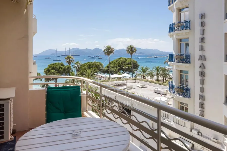 Cannes – Proche Croisette - Studio d’exception avec balcon, aperçu mer et garage - 2