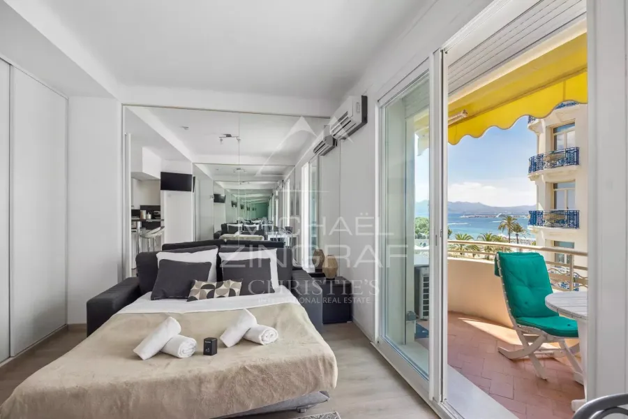 Cannes – Proche Croisette - Studio d’exception avec balcon, aperçu mer et garage - 4