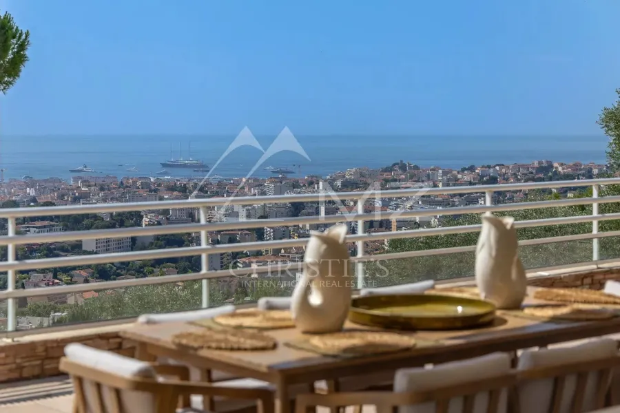 Hauteurs de Cannes - Appartement vue mer panoramique - 5