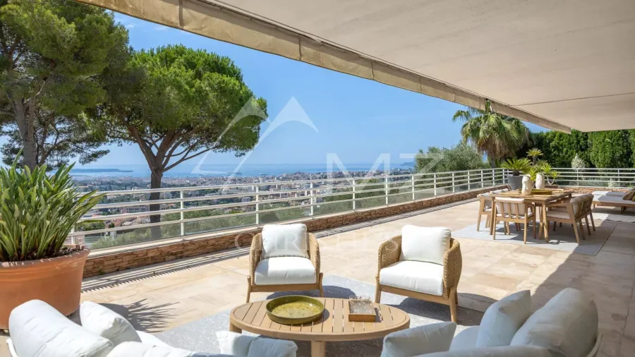 Hauteurs de Cannes - Appartement vue mer panoramique - 2