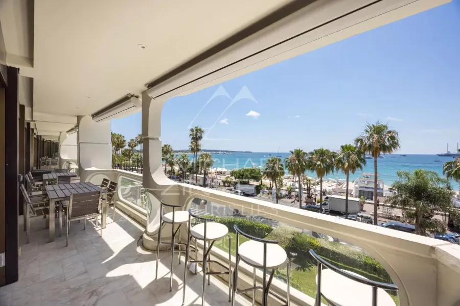 Cannes La Croisette - Splendide Appartement  - Vue mer panoramique - 2