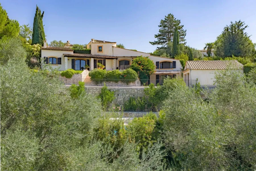 Plascassier – Villa provençale avec vue panoramique sur la mer