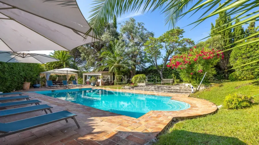 Proche Cannes - Villa Belle époque - Vue mer - Mandelieu la Napoule. - 4