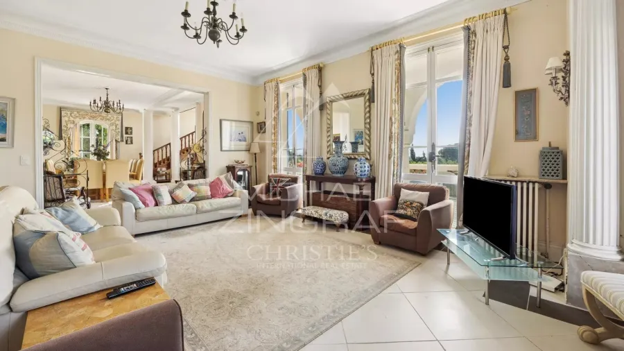 Proche Cannes - Villa Belle époque - Vue mer - Mandelieu la Napoule. - 7